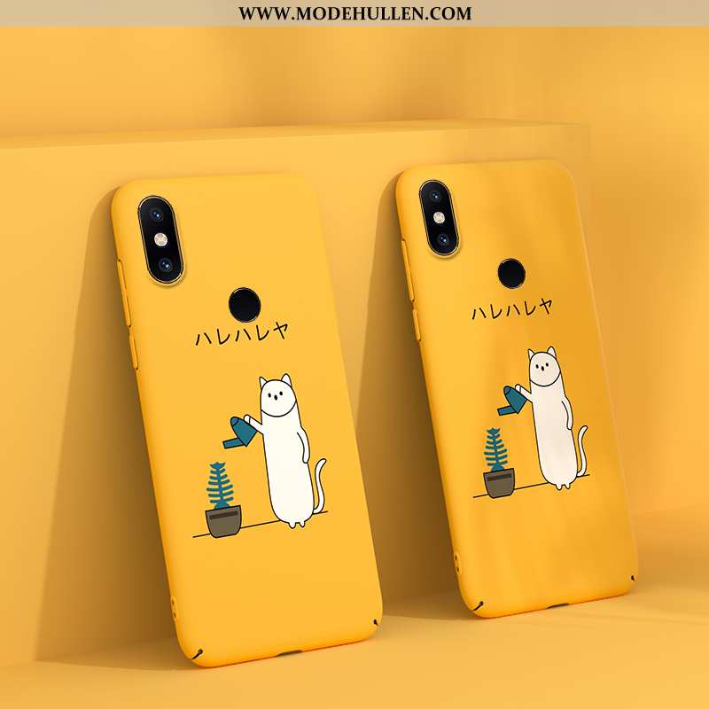 Hülle Xiaomi Mi Mix 2s Super Dünne Handy Mini Case Kreativ Gelb Gelbe