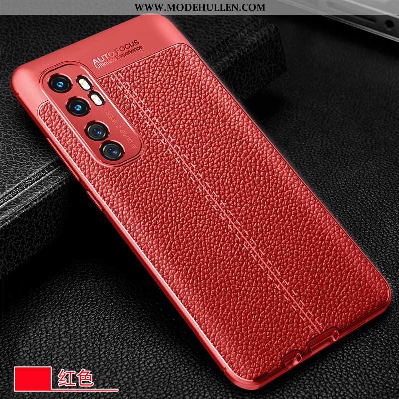 Hülle Xiaomi Mi Note 10 Lite Weiche Silikon Sterne Einfach Case Anti-sturz Handy Rote