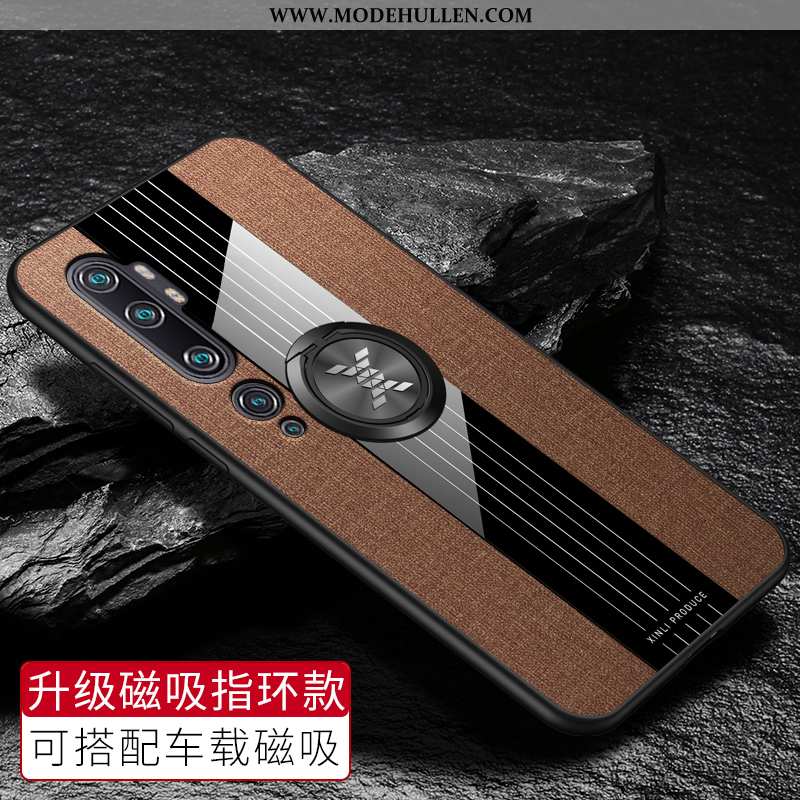 Hülle Xiaomi Mi Note 10 Super Weiche Persönlichkeit Schutz Silikon Case Braun