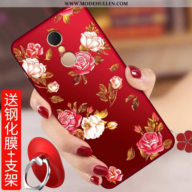 Hülle Xiaomi Redmi 5 Persönlichkeit Kreativ Rot Mini Handy Neu Case Rote