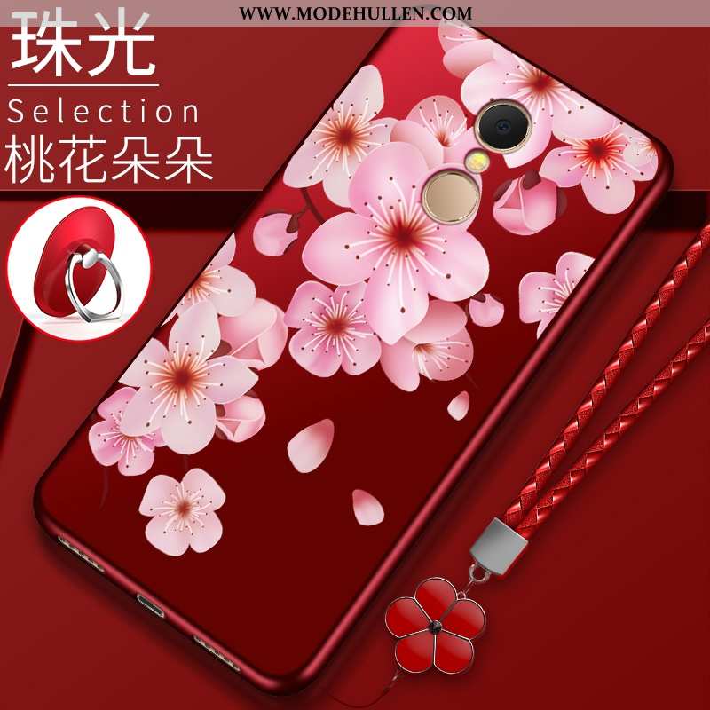 Hülle Xiaomi Redmi 5 Persönlichkeit Kreativ Rot Mini Handy Neu Case Rote