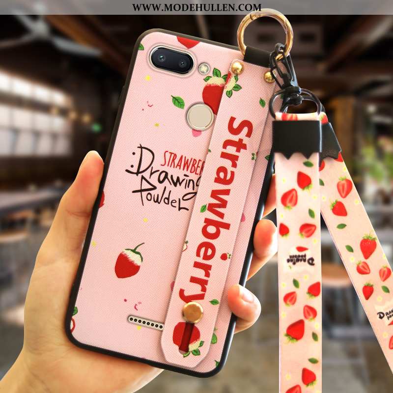 Hülle Xiaomi Redmi 6 Kreativ Trend Persönlichkeit Rosa Rot Alles Inklusive