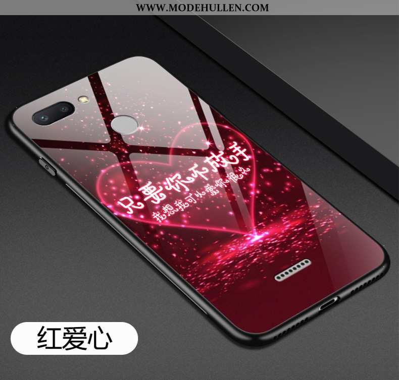 Hülle Xiaomi Redmi 6 Silikon Schutz Weiche Mini Handy Einfassung Case Rote