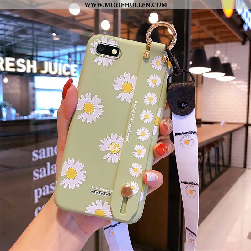 Hülle Xiaomi Redmi 6a Hängende Verzierungen Persönlichkeit Silikon Chrysanthemes Kreativ Schutz Case