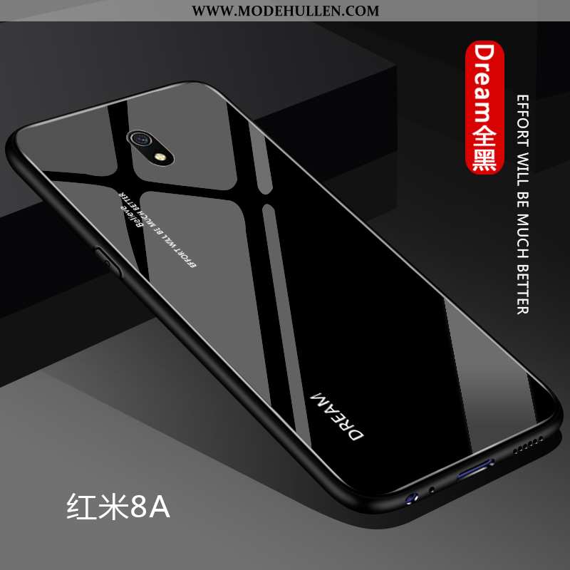 Hülle Xiaomi Redmi 8a Weiche Dünne Schwer Mini Angepasst Anti-sturz Einfach Weiße
