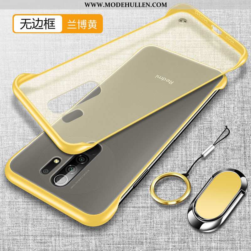 Hülle Xiaomi Redmi 9 Persönlichkeit Kreativ Anti-sturz Silikon Schwer Grenze Gelb Gelbe