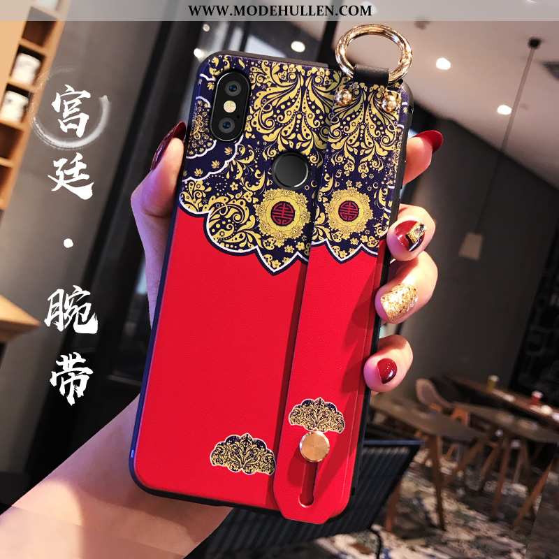 Hülle Xiaomi Redmi Note 5 Trend Weiche Chinesische Art Handy Schutz Dünne Anti-sturz Rote