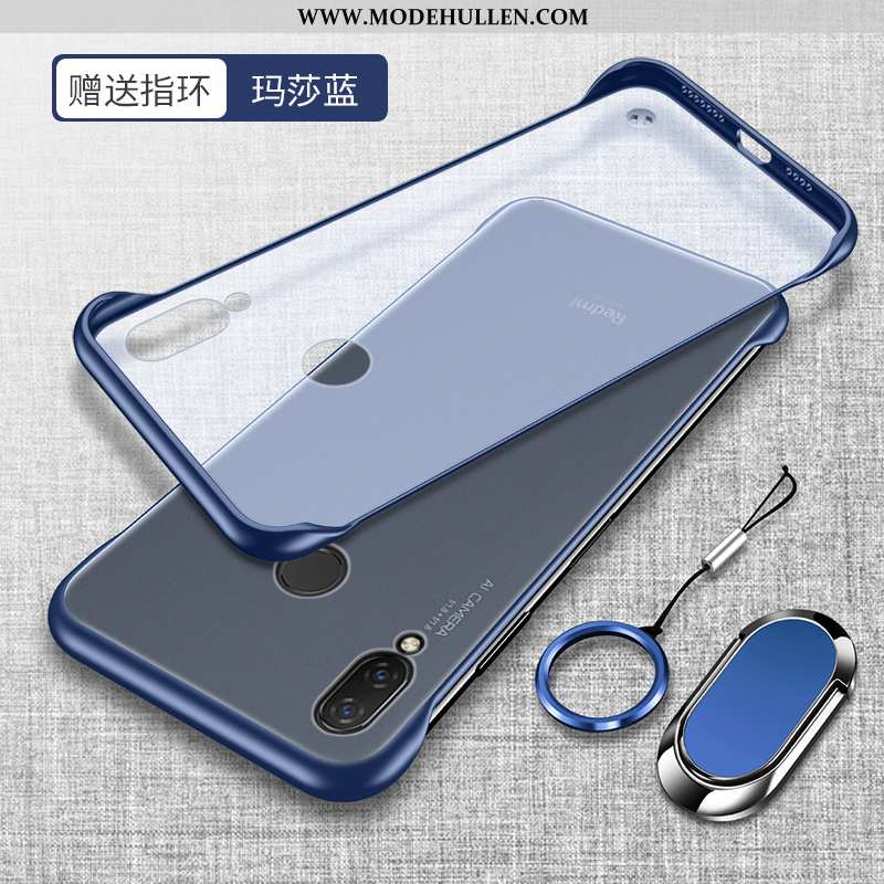 Hülle Xiaomi Redmi Note 7 Schutz Transparent Mini Trend Weiche Anti-sturz Blau