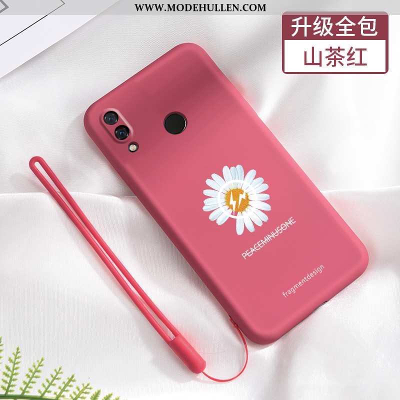 Hülle Xiaomi Redmi Note 7 Silikon Persönlichkeit Weiche Case Anti-sturz Mini Handy Rote
