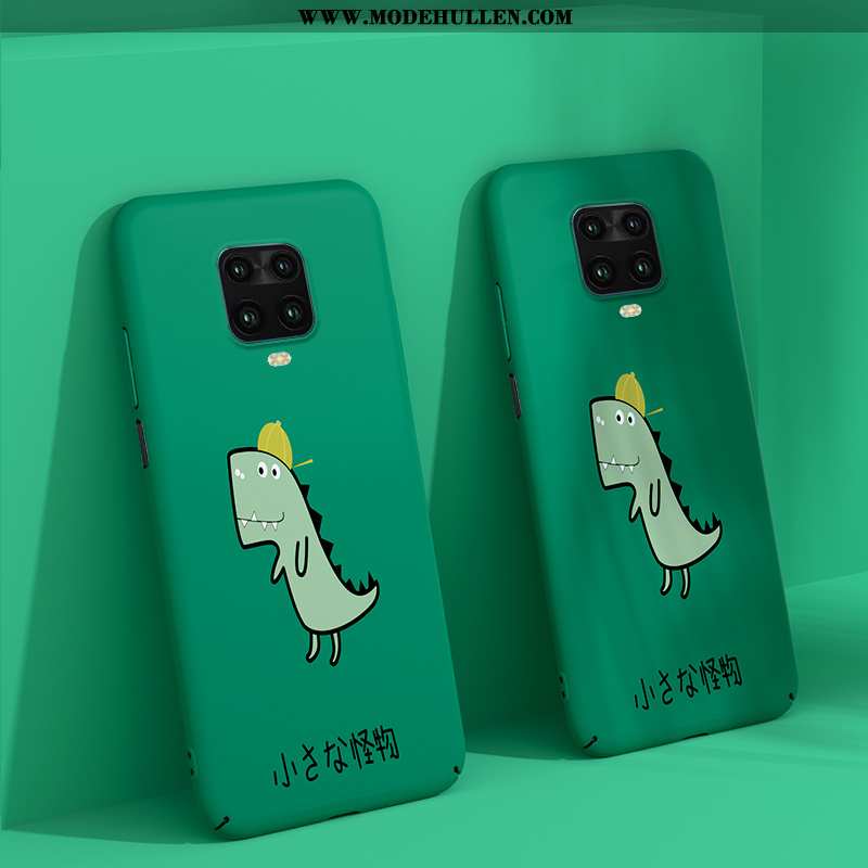 Hülle Xiaomi Redmi Note 9 Pro Nubuck Persönlichkeit Liebhaber Schutz Karikatur Trend Grün