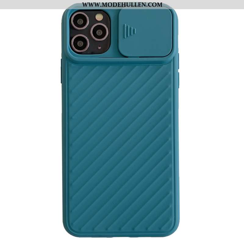 Hülle iPhone 11 Pro Max Kreativ Trend Alles Inklusive Handy Silikon Blau Case