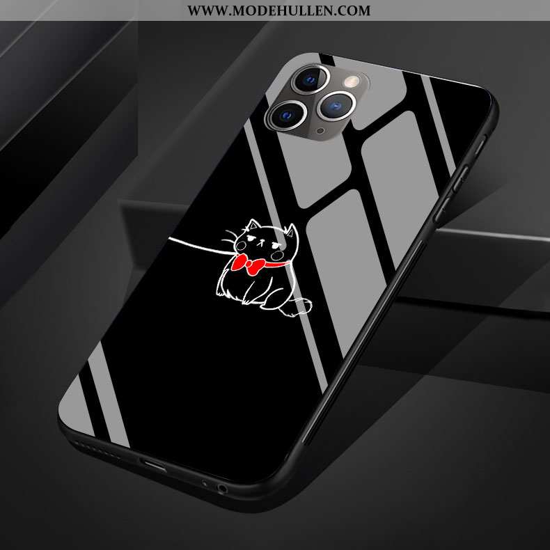 Hülle iPhone 11 Pro Max Schutz Glas Silikon Weiß Handy Liebhaber Weiße