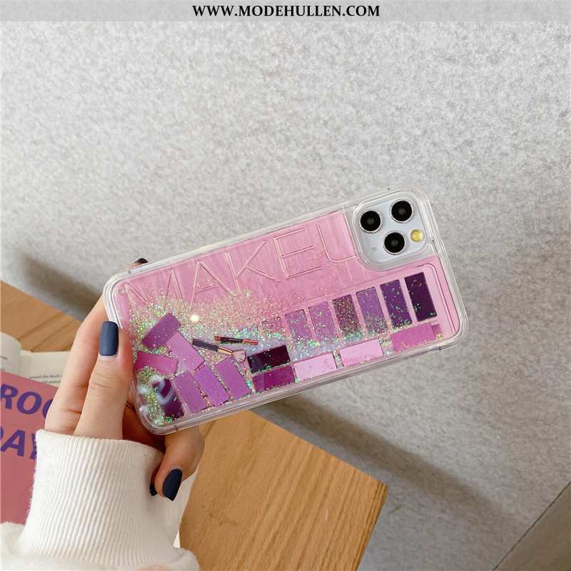 Hülle iPhone 11 Pro Nette Kreativ Handy Exquisit Pulver Rosa Einfassung