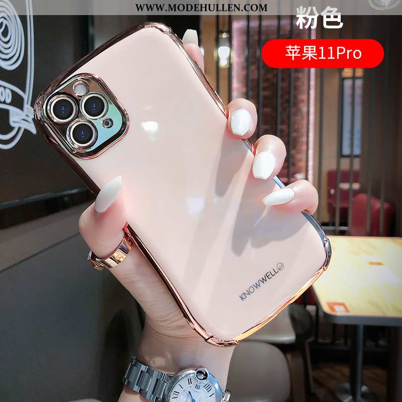 Hülle iPhone 11 Pro Persönlichkeit Kreativ Mini Alles Inklusive Schutz Rosa Handy