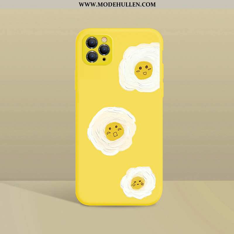 Hülle iPhone 11 Pro Persönlichkeit Trend Super Case Chrysanthemes Silikon Gelbe