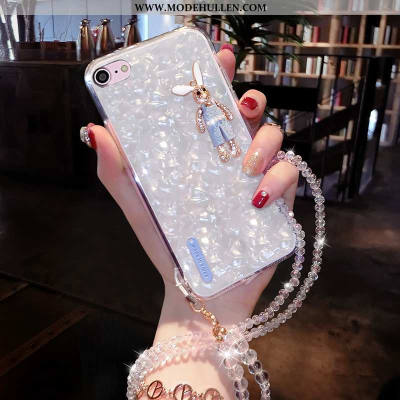 Hülle iPhone 7 Persönlichkeit Kreativ Case Schutz Handy Rosa Hängende Verzierungen