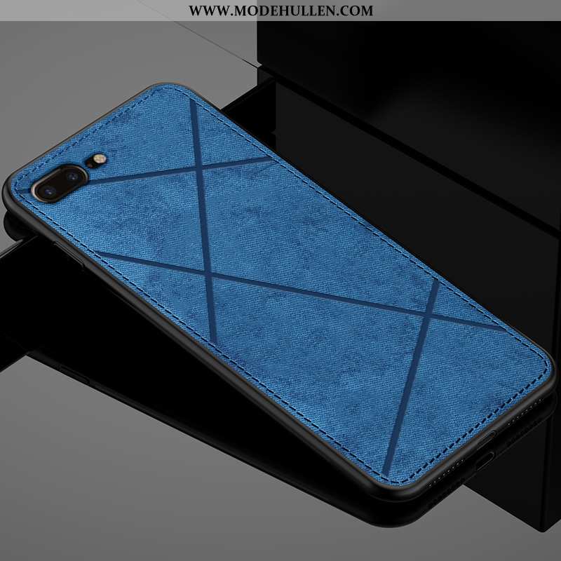 Hülle iPhone 7 Plus Dünne Silikon Einfach Weiche Handy Blau Schutz