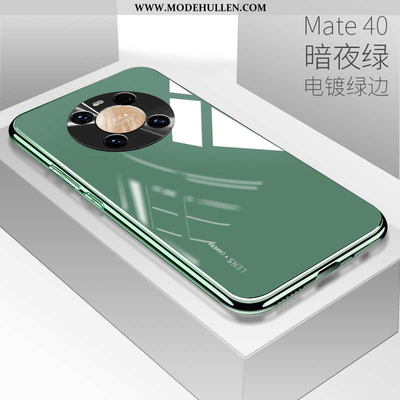 Hülle Huawei Mate 40 Glas Handy Alles Inklusive Anti-sturz Überzug Netto Rot Schwarz