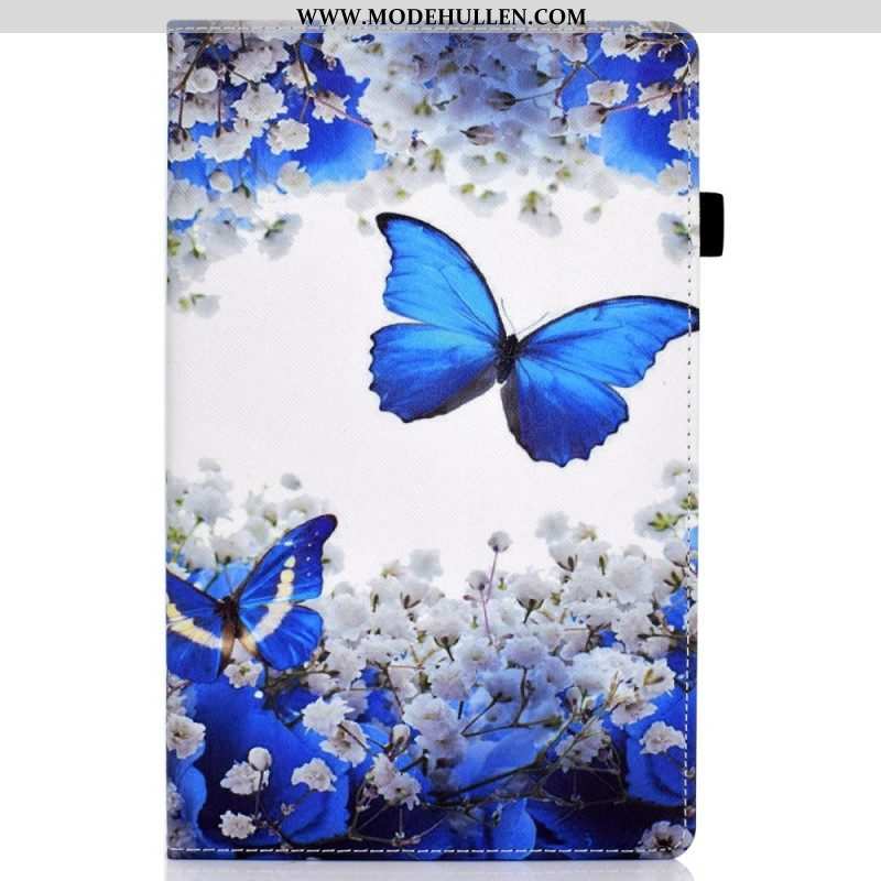Lederhüllen Für Samsung Galaxy Tab A8 (2021) Verzauberte Schmetterlinge