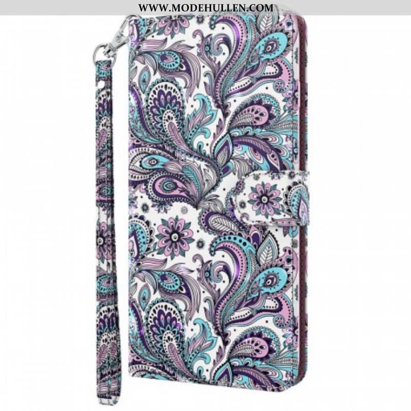 Flip Case Für Moto G51 5G Paisley