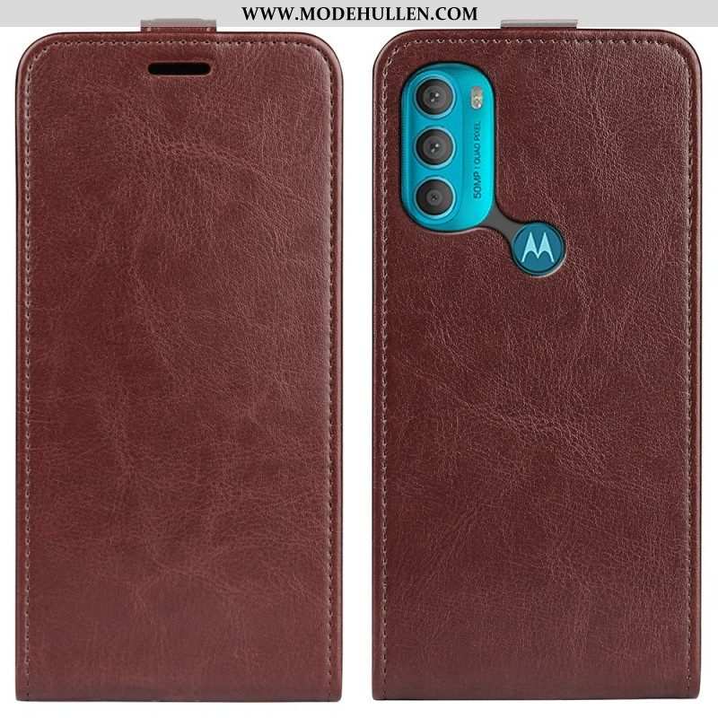 Flip Case Für Moto G71 5G Flip Case Faltendes Retro