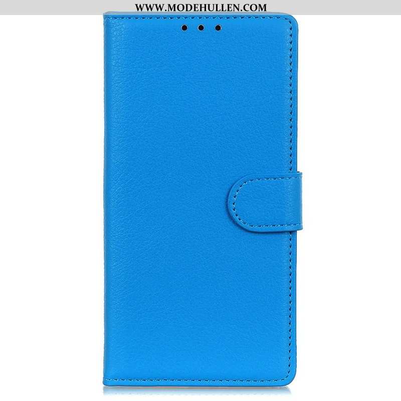 Flip Case Für OnePlus Nord CE 2 5G Litschi-textur