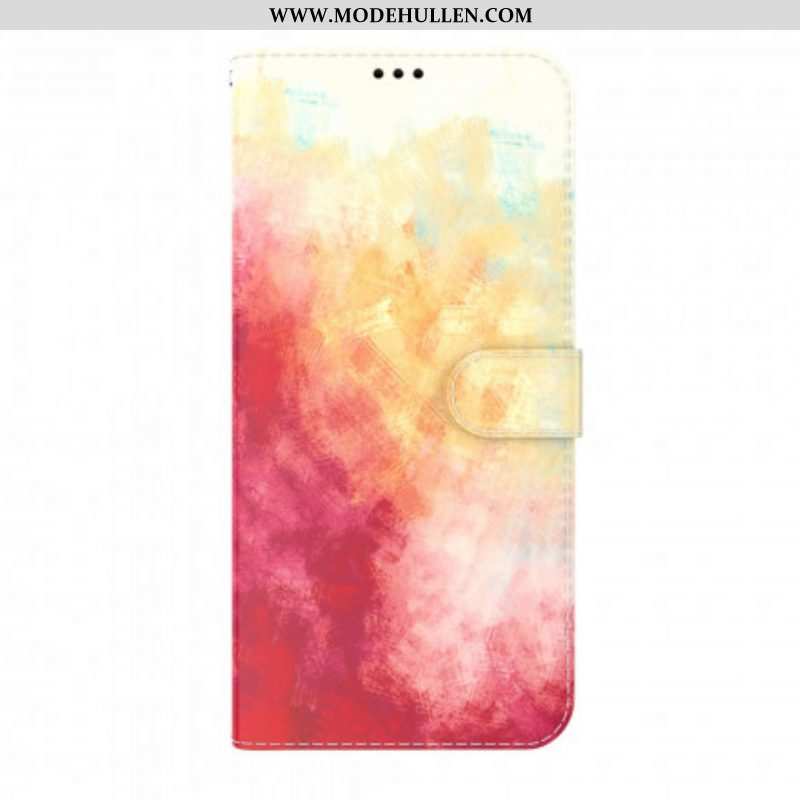 Flip Case Für OnePlus Nord CE 5G Aquarell