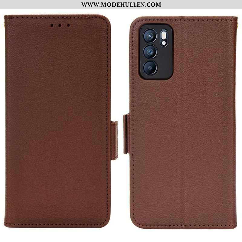 Flip Case Für Oppo Reno 6 5G Flip Case Klappe Doppelt. Neue Farben