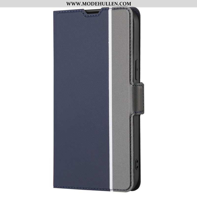 Flip Case Für Oppo Reno 8 Zweifarbig