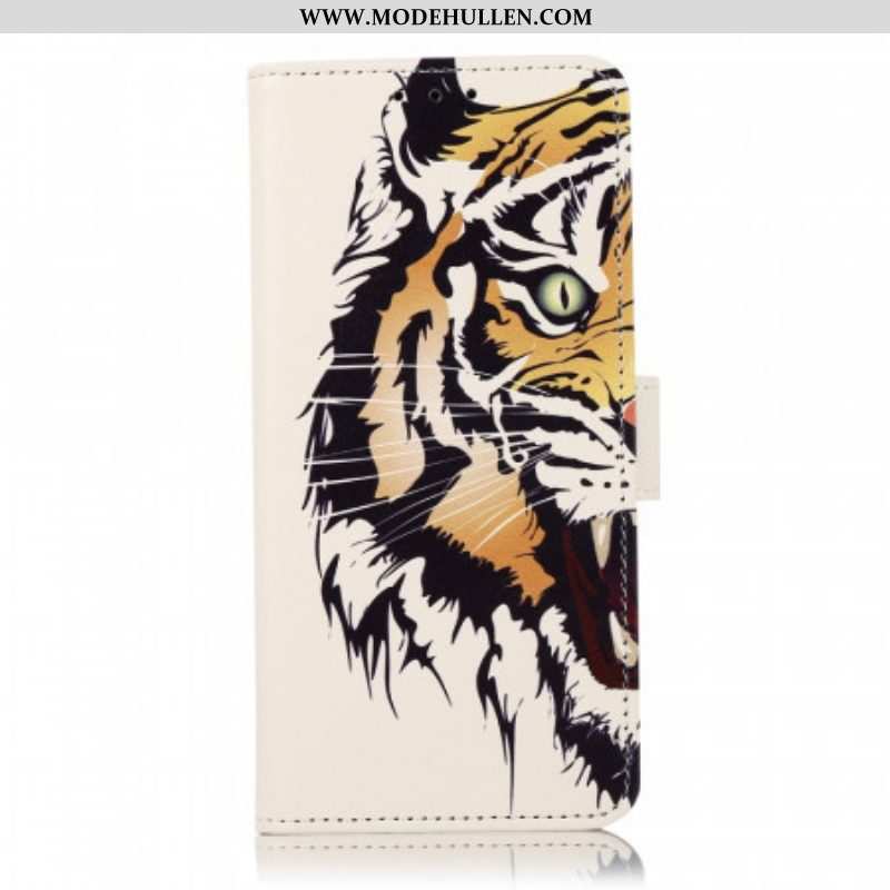 Flip Case Für Poco F4 Wilder Tiger