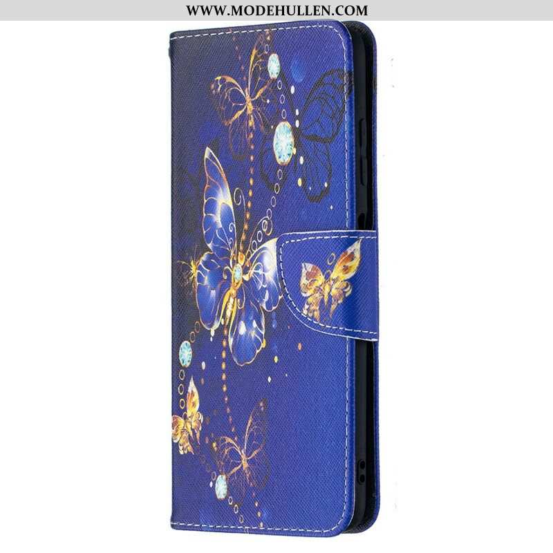 Flip Case Für Poco X3 / X3 Pro / X3 NFC Magische Schmetterlinge