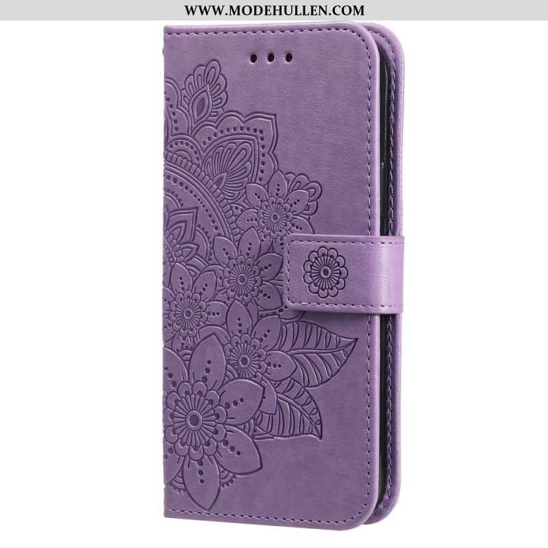 Flip Case Für Poco X4 Pro 5G Mit Kordel Riemchen-mandala