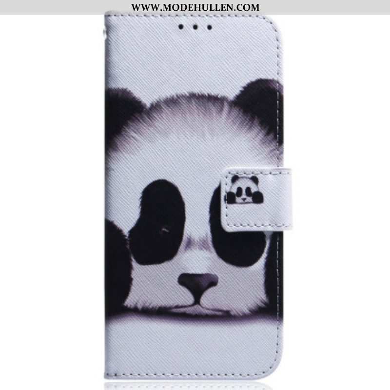 Flip Case Für Realme GT Neo 3 Trauriger Panda