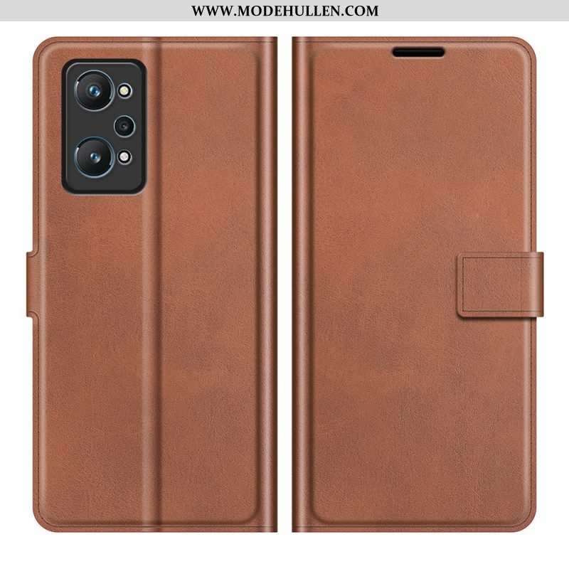 Flip Case Für Realme GT Neo 3T / Neo 2 Kunstleder Slim