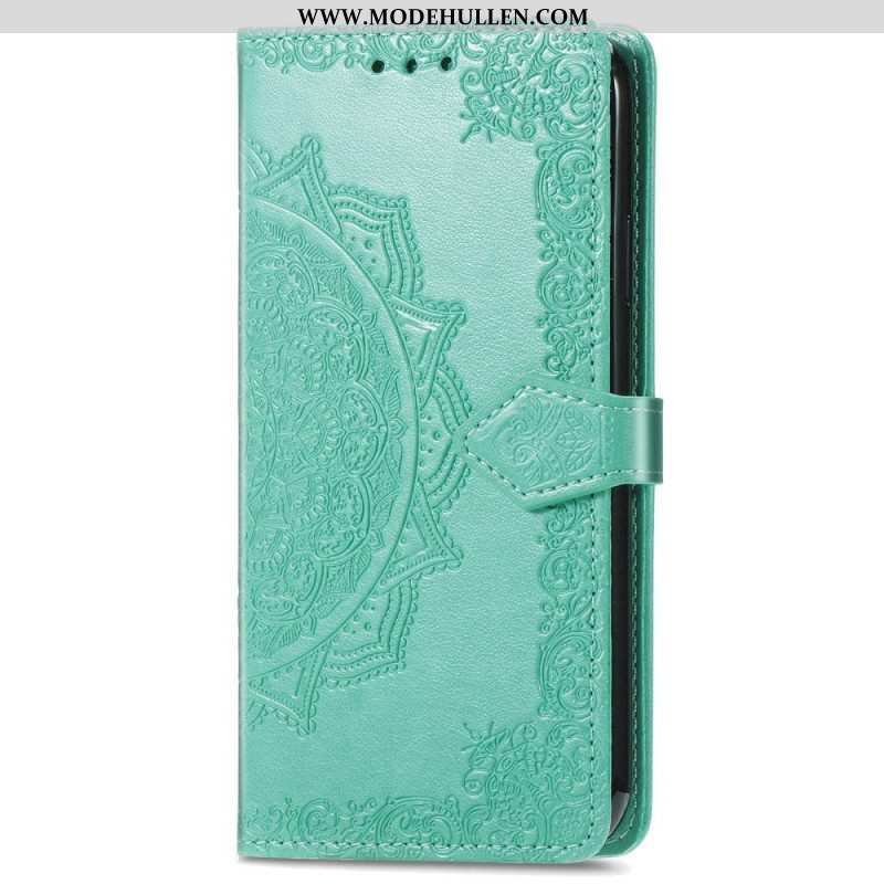 Flip Case Für Samsung Galaxy A14 / A14 5G Vintage-mandala