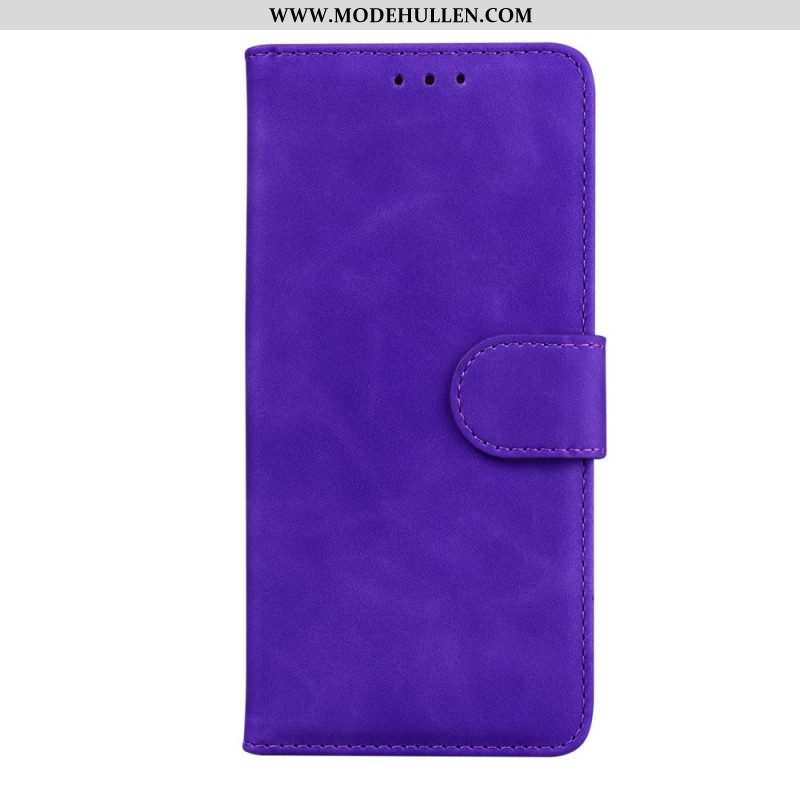 Flip Case Für Samsung Galaxy A53 5G Einfarbiges Design