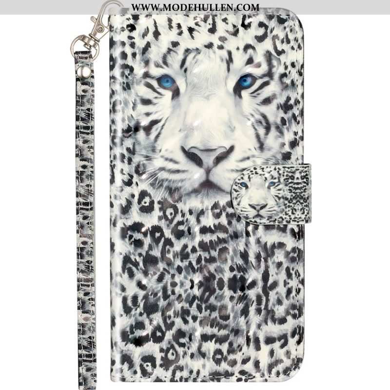 Flip Case Für Samsung Galaxy A53 5G Mit Kordel Tanga-tiger