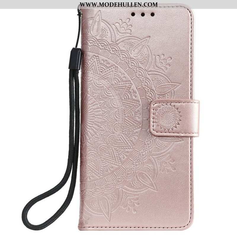 Flip Case Für Samsung Galaxy M12 / A12 Sonnenmandala