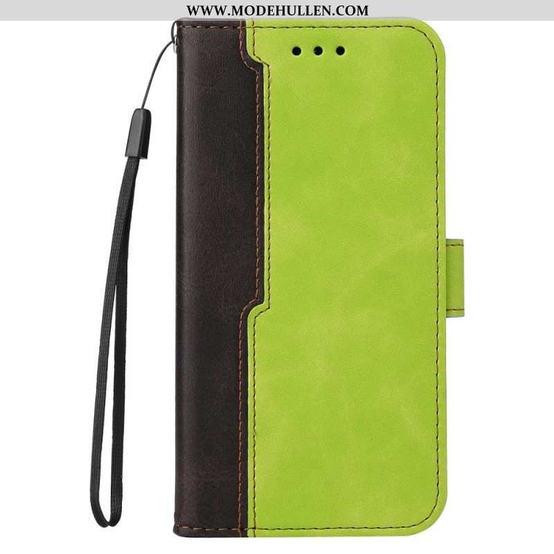 Flip Case Für Samsung Galaxy M12 / A12 Zweifarbig