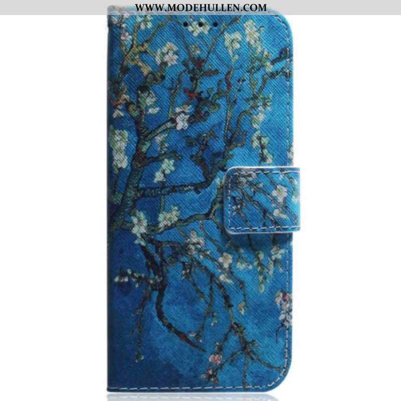 Flip Case Für Samsung Galaxy M13 Blühende Zweige