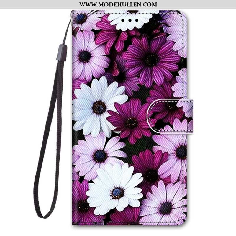 Flip Case Für Samsung Galaxy M23 5G Blumenwunder