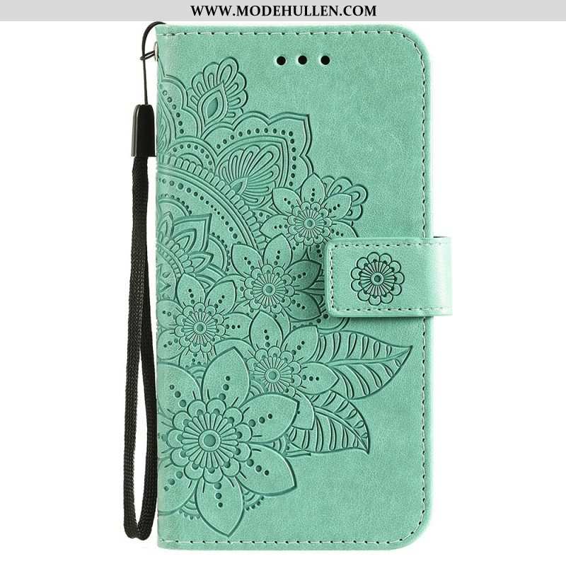 Flip Case Für Samsung Galaxy M32 Blumen-mandala