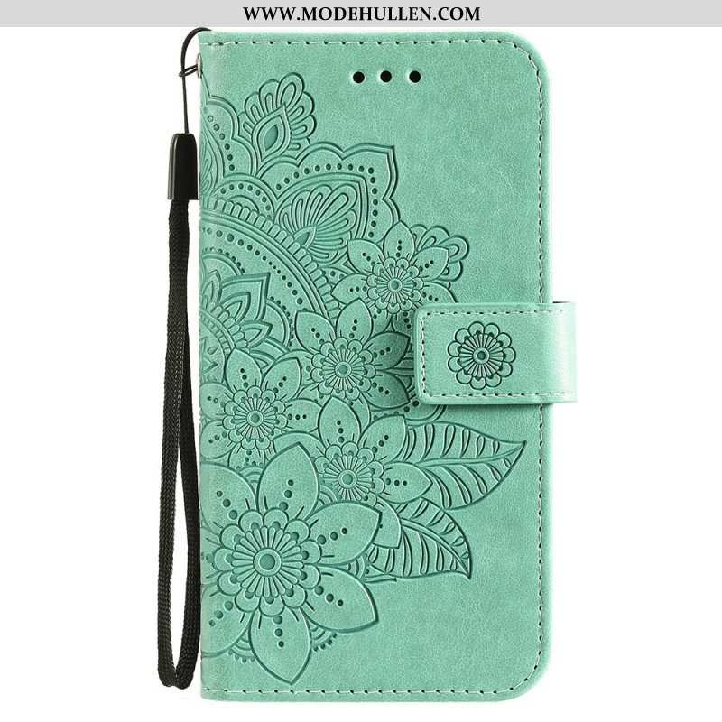 Flip Case Für Samsung Galaxy M32 Blumen-mandala