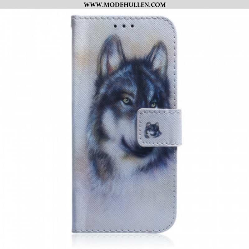 Flip Case Für Samsung Galaxy M32 Hunde-look