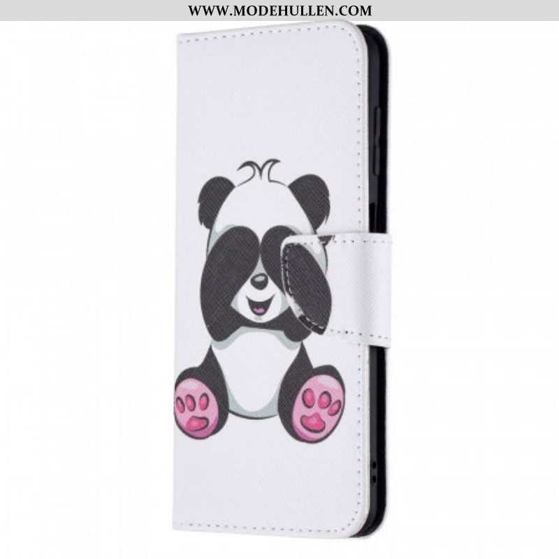 Flip Case Für Samsung Galaxy M32 Panda-spaß