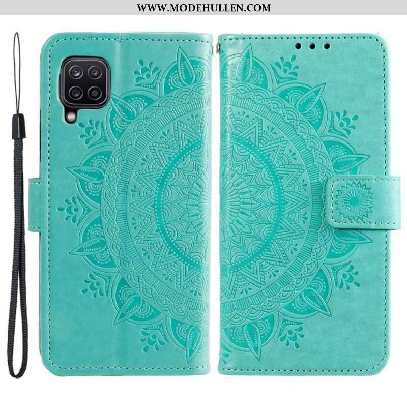 Flip Case Für Samsung Galaxy M53 5G Sonnenmandala