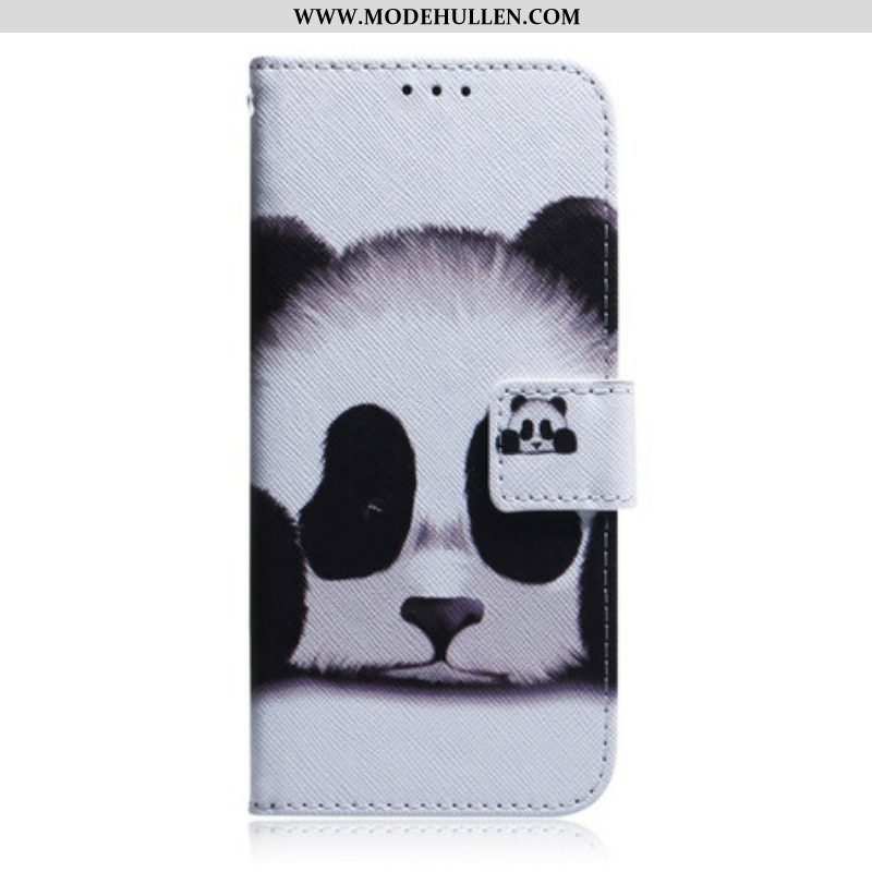 Flip Case Für Samsung Galaxy S21 5G Panda-gesicht
