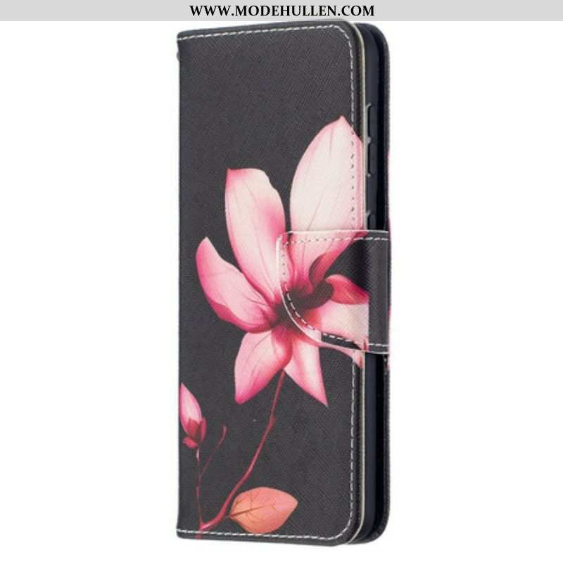 Flip Case Für Samsung Galaxy S21 5G Pinke Blume