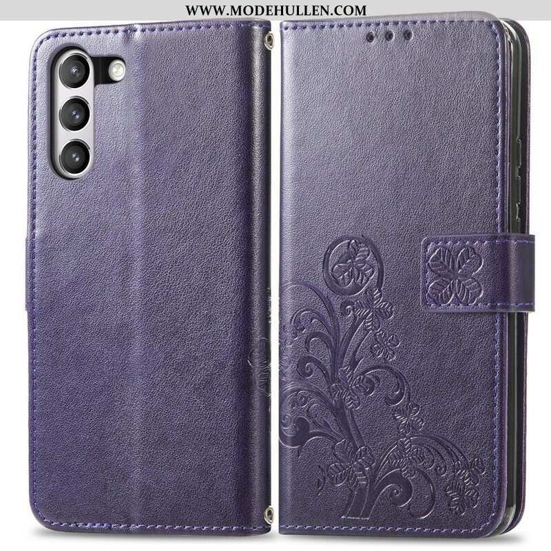 Flip Case Für Samsung Galaxy S21 FE Abstrakte Blumen