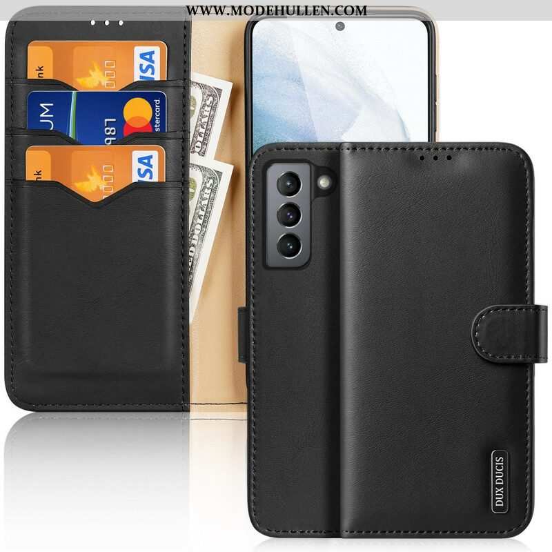 Flip Case Für Samsung Galaxy S21 FE Hivo-serie Dux Ducis